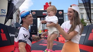 Josh competed in his FIRST Ironman 70.3!!!