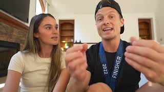 Josh competed in his FIRST Ironman 70.3!!!