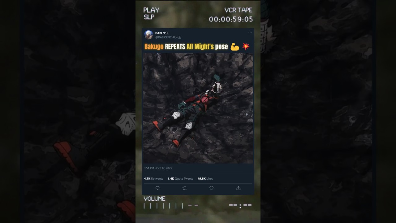 Bakugo REPEATS All Might's pose 💪💥 | 