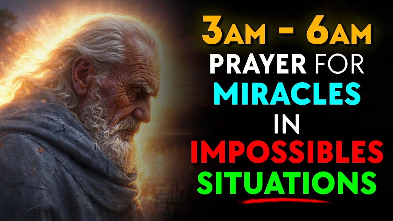 Пробудитесь к своему ЧУДУ: молитесь с 3:00 до 6:00 утра в поклонении, смирении и обновленной наде...