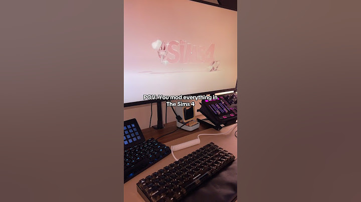 POV: you mod everything in #sims4 🥰