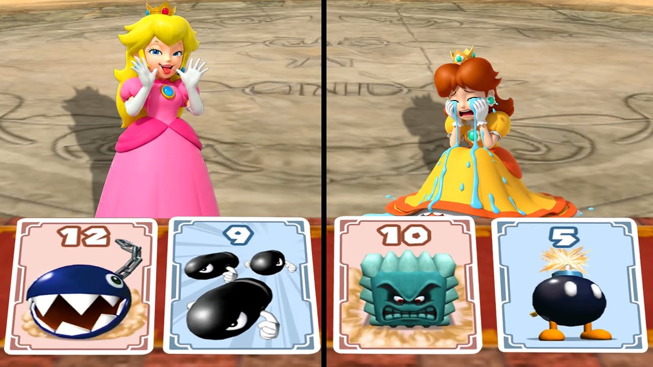 Mario Party Series] Princess Peach vs. Princess Daisy! A Fateful