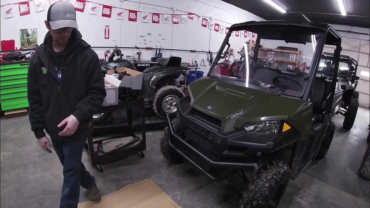 Today we installed a winch kit on a Polaris Ranger 570 mid size! YouTube