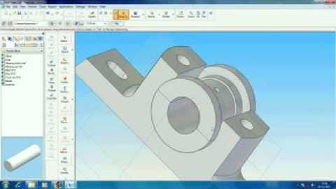 Plumber block assembly in solid edge v18.mp4