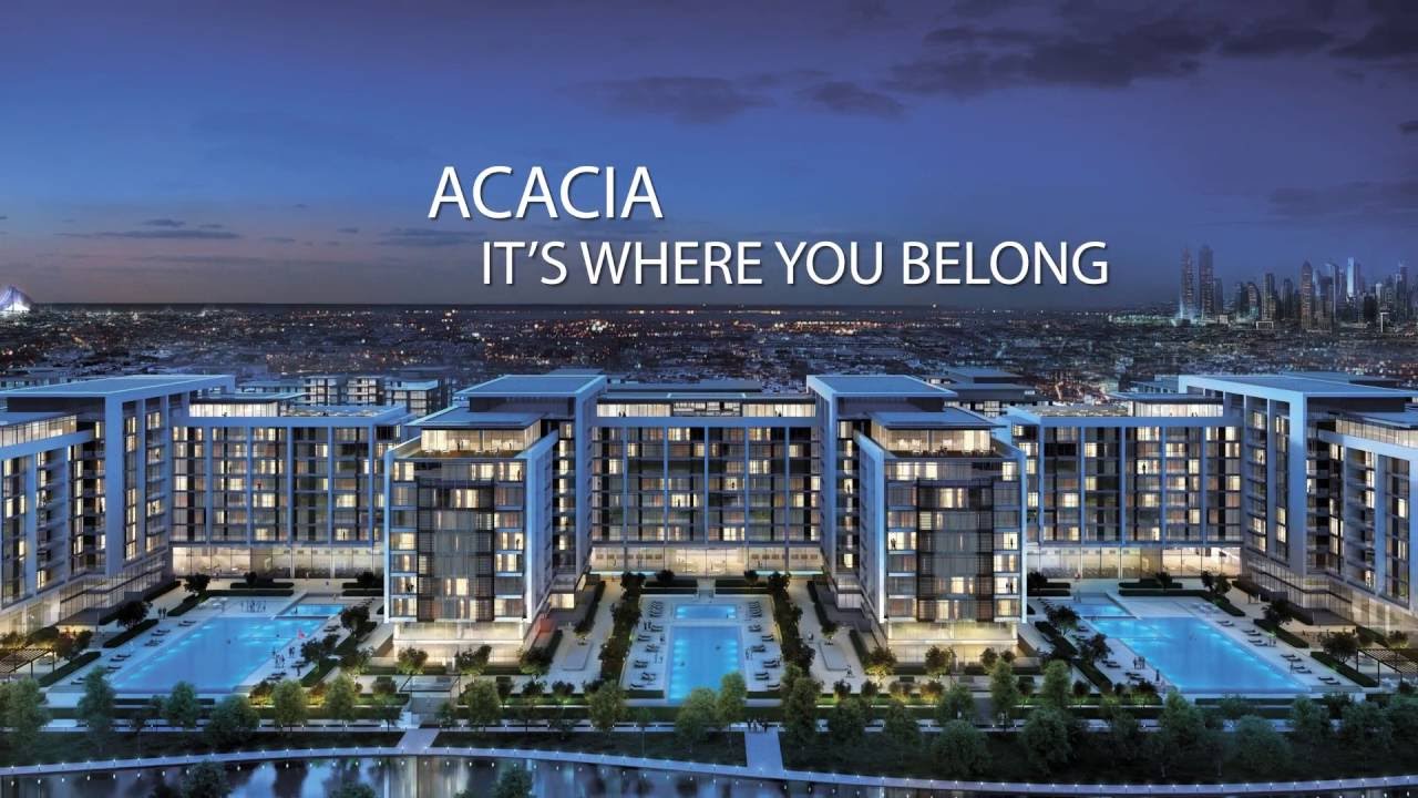 Dubai Hills Estate Acacia Apartments YouTube