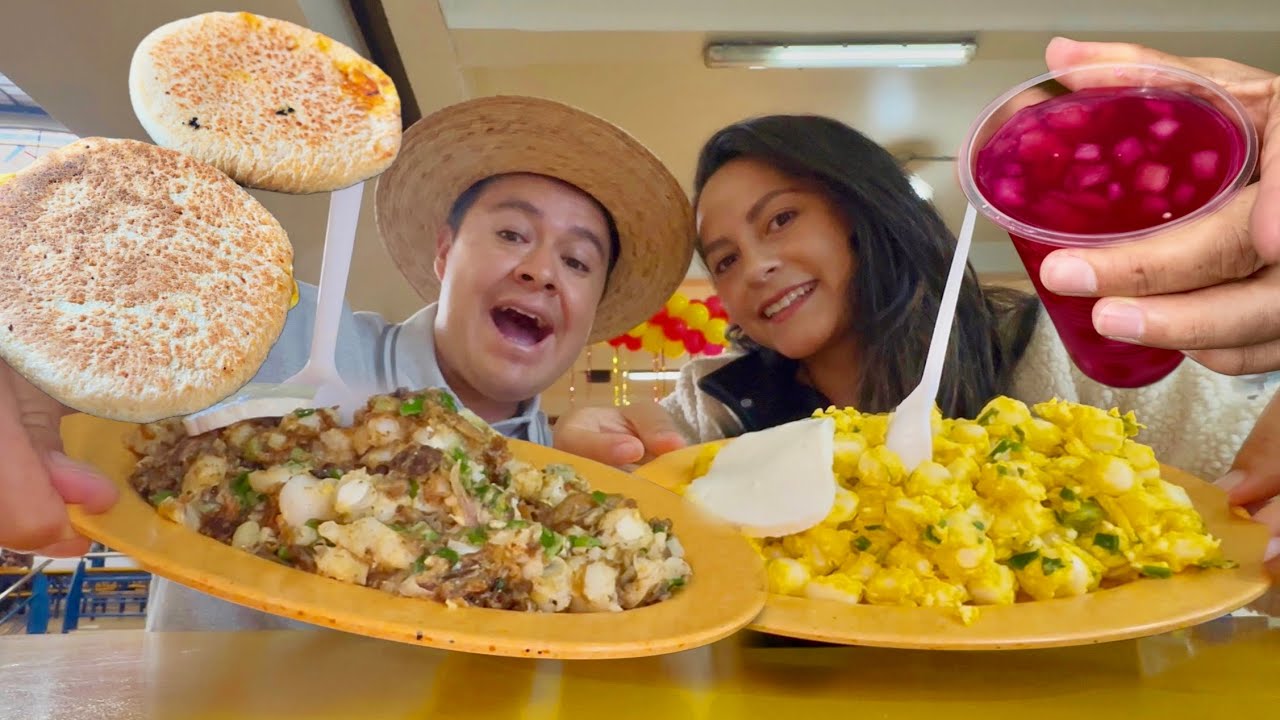 3 comidas IMPERDIBLES en el AUSTRO Ecuatoriano 😋🥟 Josué y Elie 