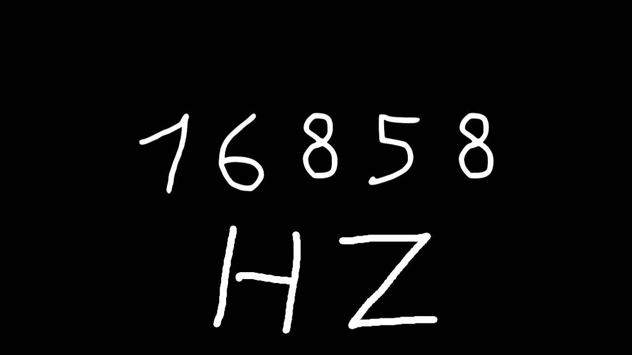 16858 hz