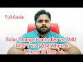 Best Mppt solar charge controller | Best Pwm Solar Charge Controller | When and where to use