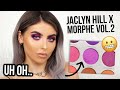 OK, WHAT'S THE REAAAAL TEA? JACLYN HILL X MORPHE VOLUME 2 REVIEW! FIRST IMPRESSIONS + TUTORIAL!