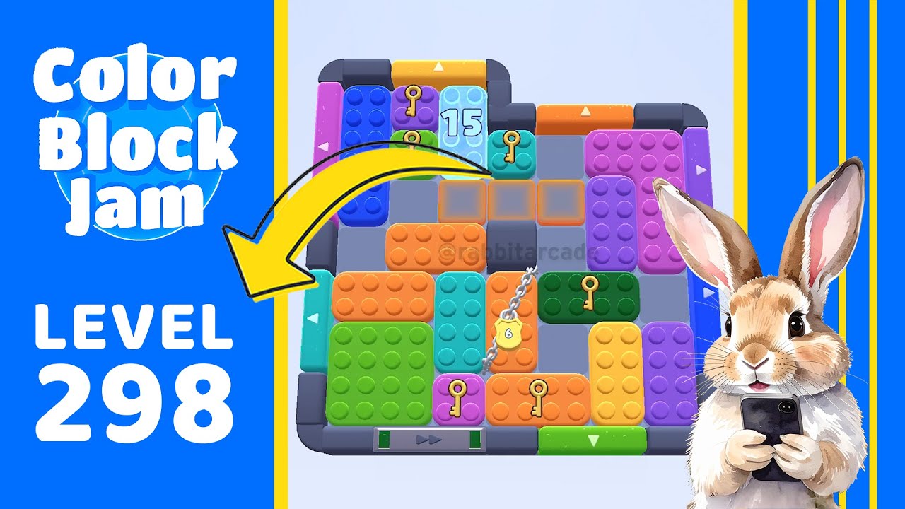 Color Block Jam Level 298 Solution Walkthrough - YouTube