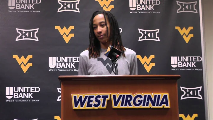 WVU Women's Basketball Jessica Morton 1-16-2016