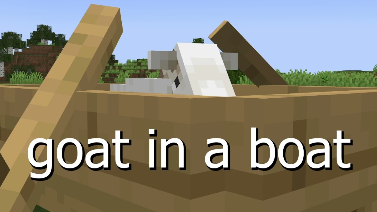 Goat in a Boat YouTube