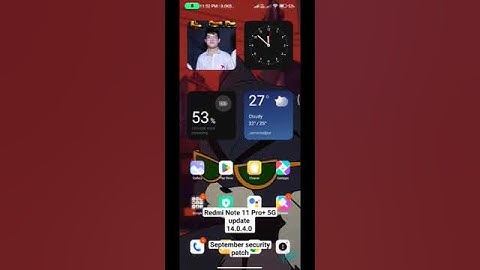 𝙍𝙚𝙙𝙢𝙞 𝙉𝙤𝙩𝙚 11 𝙋𝙧𝙤+ 5𝙂 14.0.4.0 𝙪𝙥𝙙𝙖𝙩𝙚 (𝙎𝙚𝙥𝙩𝙚𝙢𝙗𝙚𝙧 𝙋𝙖𝙩𝙘𝙝) #update #redmi #miui #september #latestnews