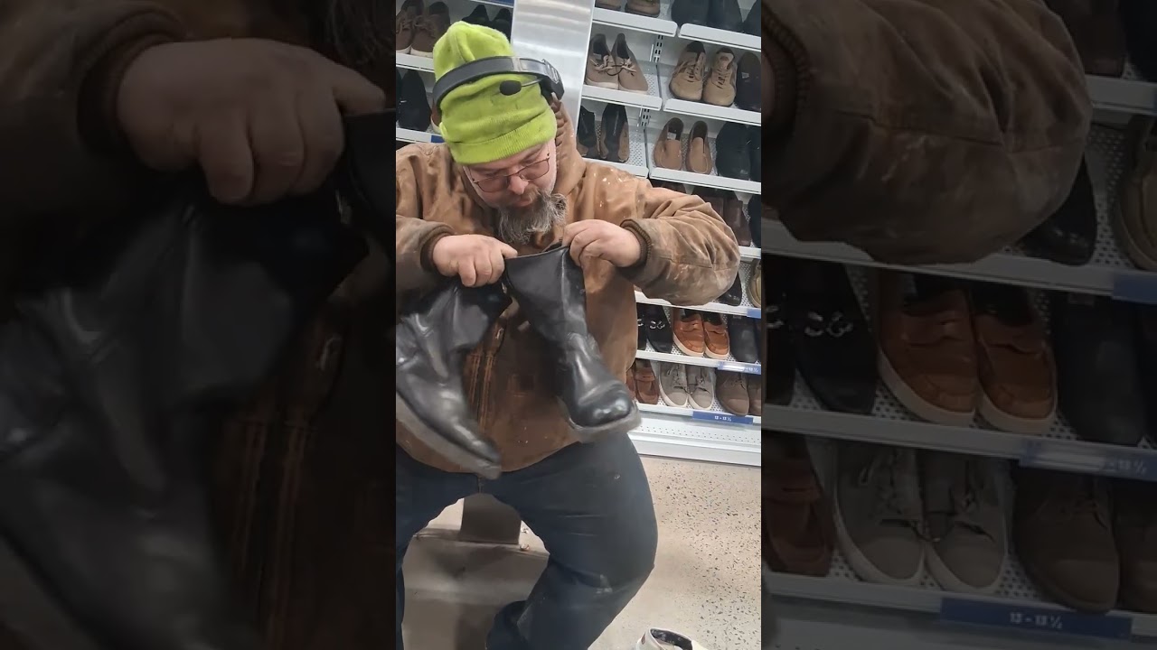 Купили туфли в секонде