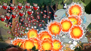 Cuphead - Army Airstriking All Bosses