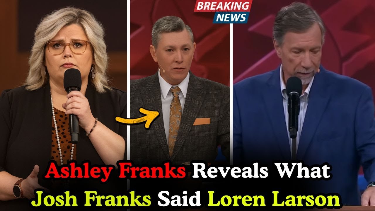 Ashley Franks Reveals What Josh Franks Said That Made Loren Larson Freeze  on Stage” - YouTube