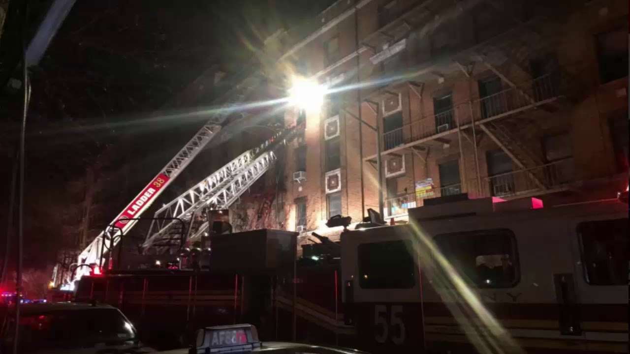 At least six killed in New York City apartment fire - YouTube