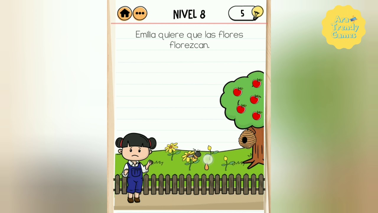 Brain Test 2: Tricky Stories - La Granja De Emilia Nivel 8 Walkthrough