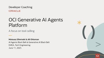 Developer Coaching - Explore Generative AI Agents Tools