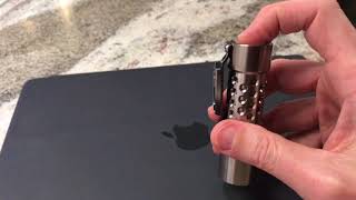 Barrel Flashlight Programming H17F - Lock and Unlock Modes