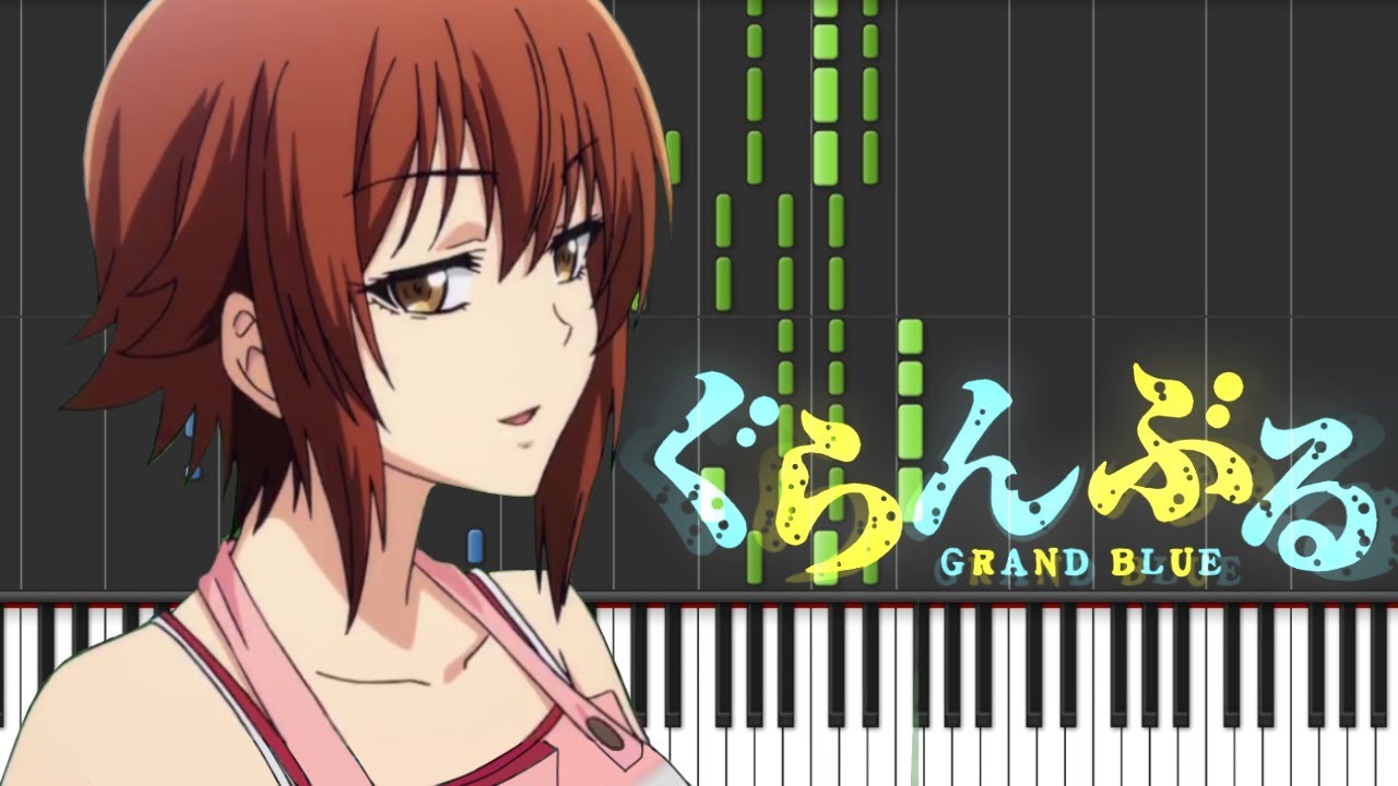 碧藍之海grand Blue Op Grand Blue Piano Sheet Midi Chords Chordify