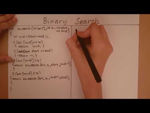 Video: Care este marele O al căutării binare?