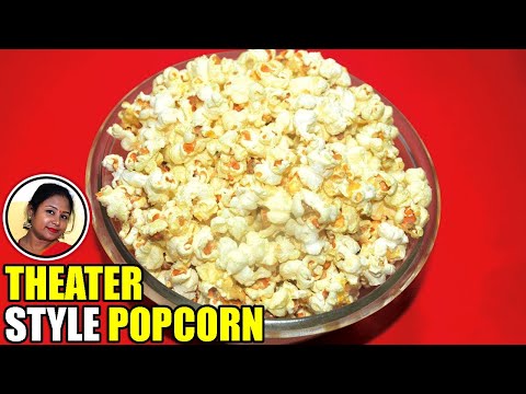 Popcorn Recipe - Movie Theater Hall Style Cheese Popcorn Recipe At Home ...