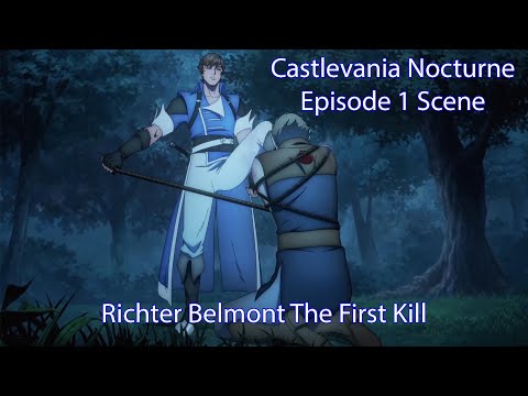 Castlevania Nocturne Episode 1 Scene: The First Fight Of Richter Belmont