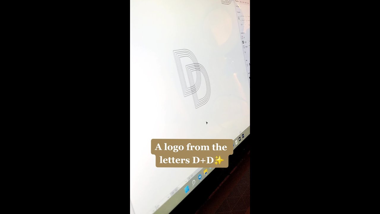Design with us ✨️ A logo from the letters D+D. Which letters should we do next? 