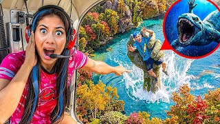 O HAND SEA MONSTER CAPTUROU O JHONIC NO LAGO AMALDIÇOADO *achamos ele? 