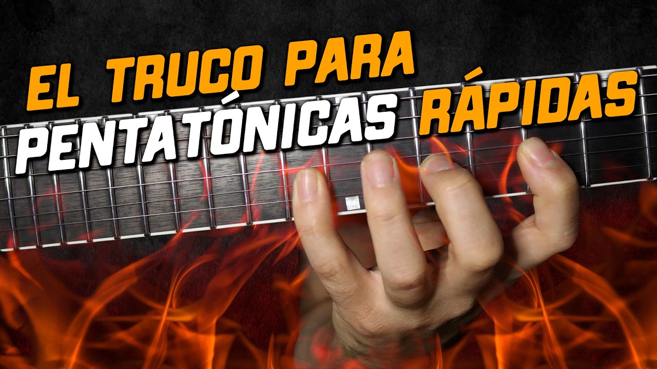 ¡Aumenta tu Velocidad con Escalas Pentatónicas de 0 ➜ 100 en MINUTOS!