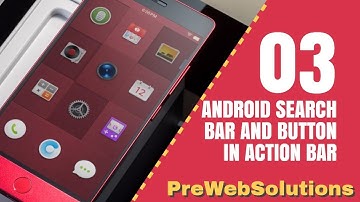 Add Items (EditText and button) to Actionbar Android