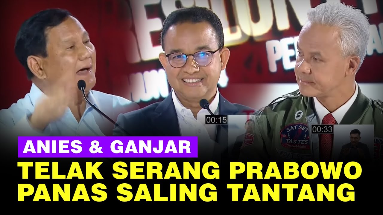[FULL] Anies dan Ganjar Gencar Lancarkan Serangan Sampai Ingatkan Prabowo Tak Emosi