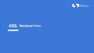 Menguasai HTML Dasar #06 Membuat Form