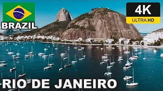 【4K】RIO DE JANEIRO Walking Tour / 🇧🇷 Brazil