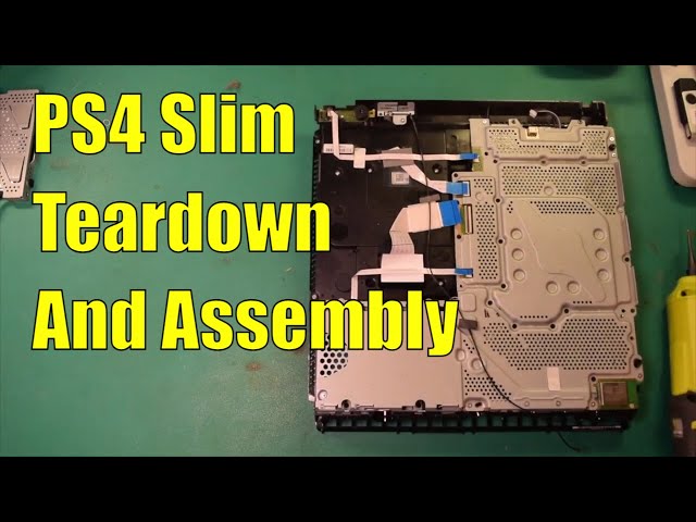 プレステ4 PS4 Slim CUH 2115B Teardown and Assembly 2024 - YouTube