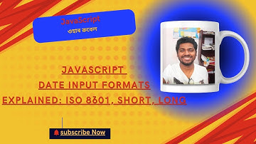 JavaScript Date Input Formats Explained: ISO 8601, Short, Long