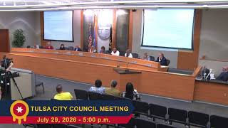 Tulsa City Council Regular Meeting