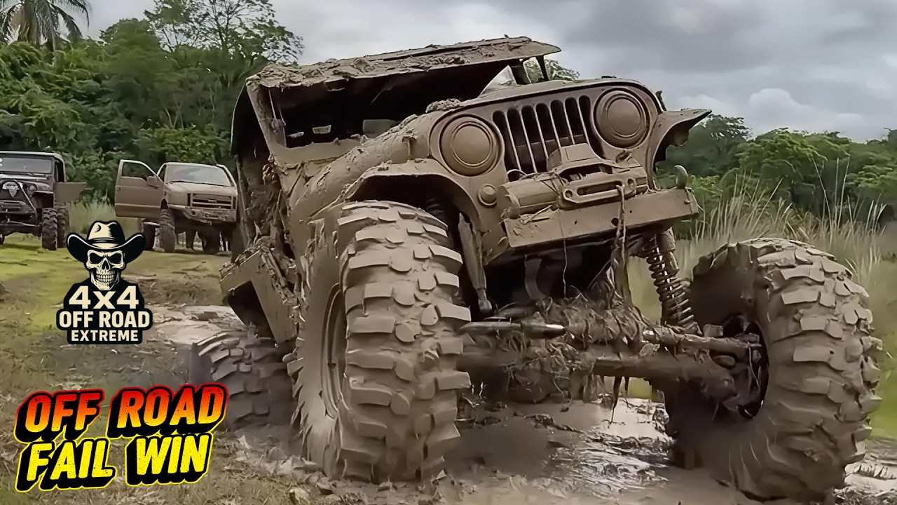 Ultimate Off Road Fails 🤯 Extreme 4x4 Chaos, Mud, Breakdowns & Insane Moments