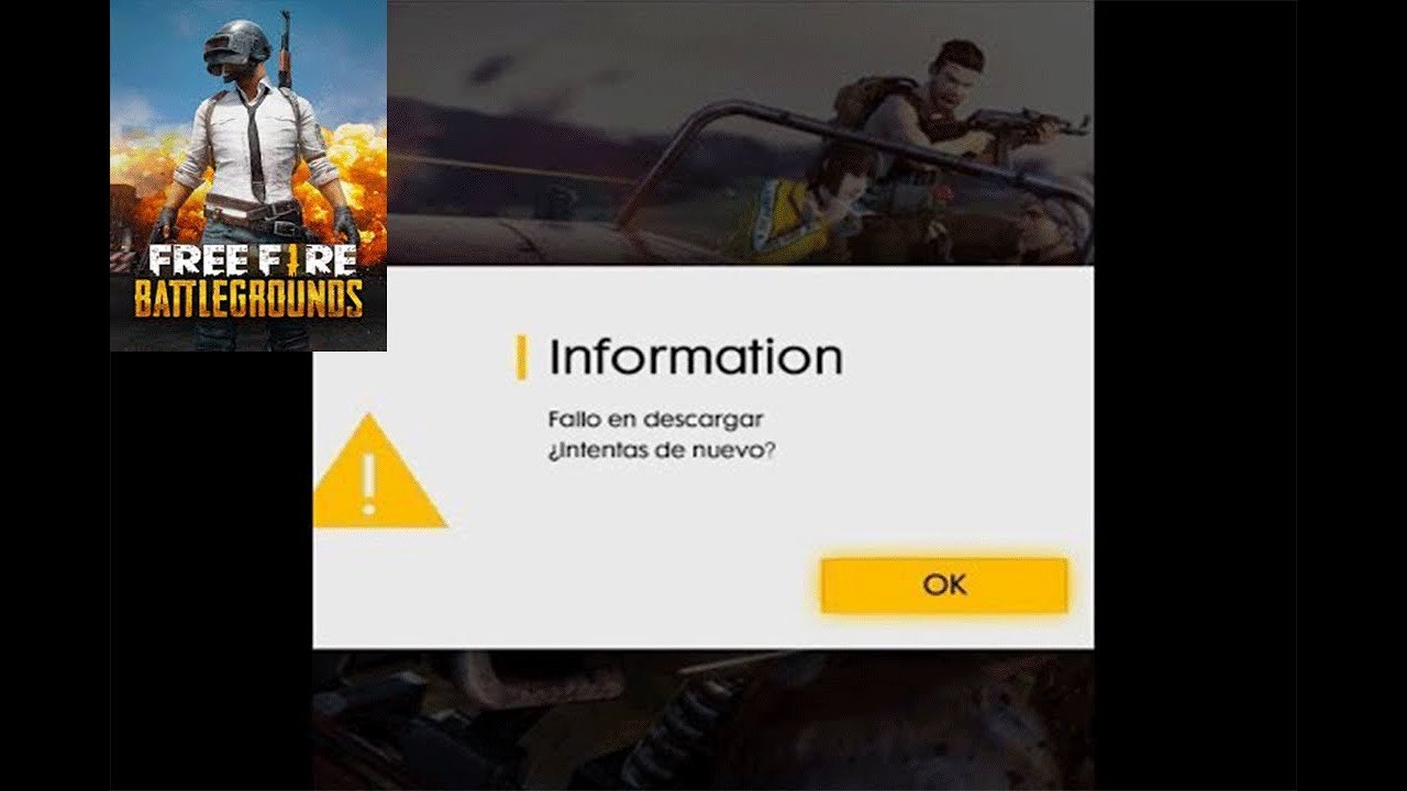 Solucion De Free Fire Falla De Descarga Intentas De Nuevo Youtube