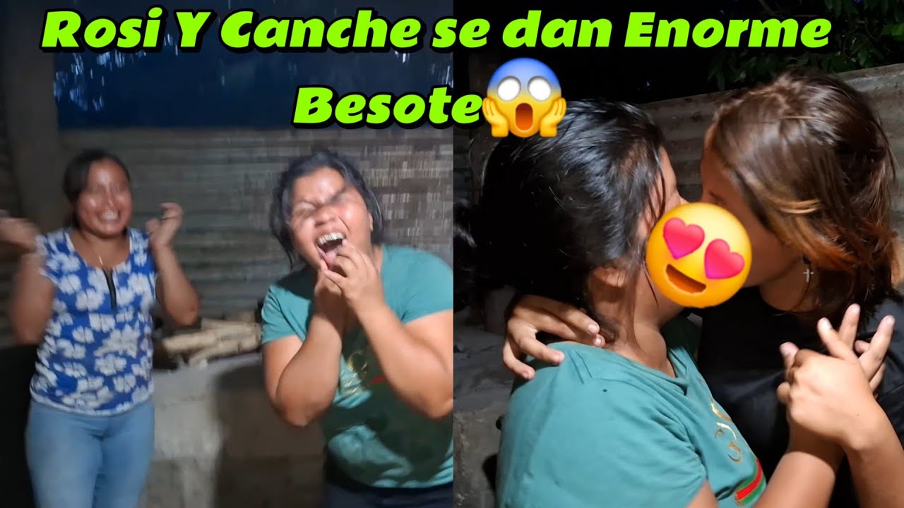 Rosi y Canche Sedan Enorme Besote😍Cumple Un reto Por 200😱Maria queda Sorprendida