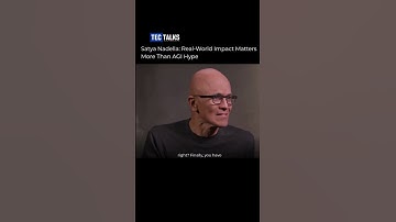 Satya Nadella says he cares far less about AGI benchmarks than about real-world impact #tech #ai