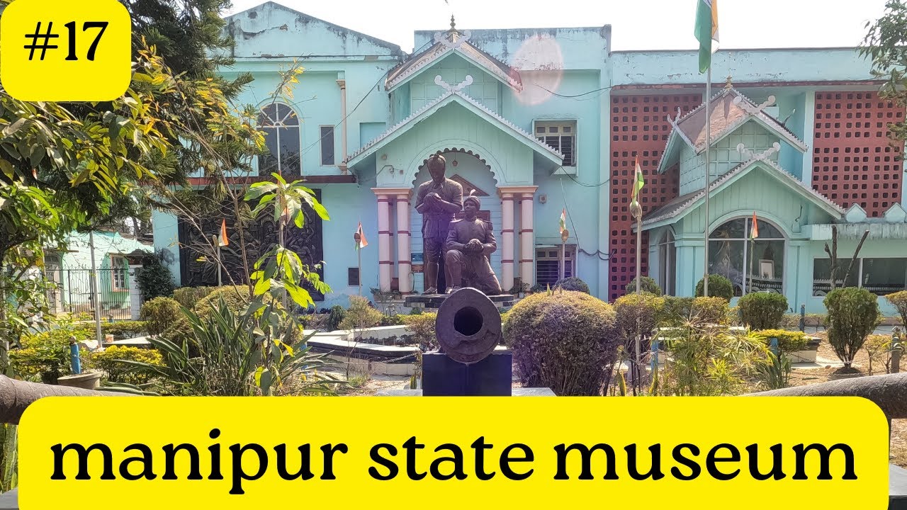 Manipur state museum & Bir tikendrajit park || manipur travel vlog series