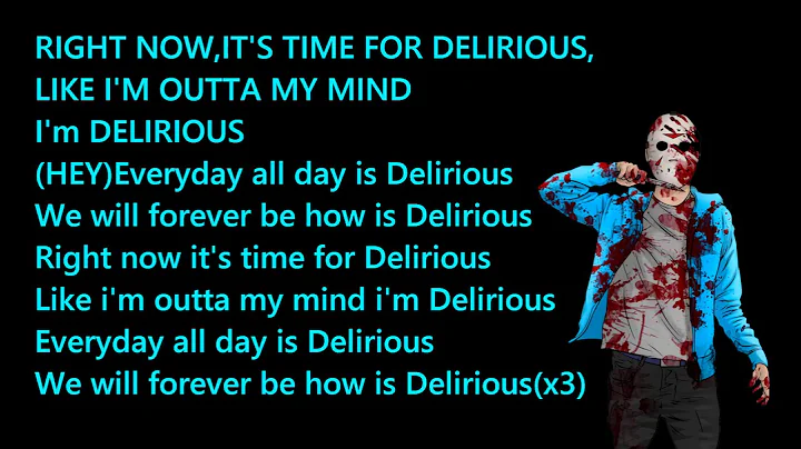 Always Delirious - SpacemanChaos(non-OFFICIAL LYRICS)(CORRECT VERSION IN THE DESCRIPTION)