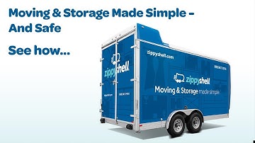 Zippy Shell - Moving and Storage Made Simple and Safe