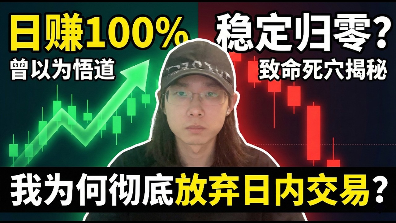挑战日内交易：从日赚100%到彻底放弃，我经历了什么？ - YouTube