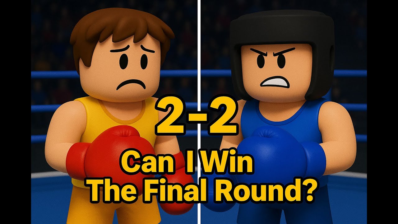2-2. Can I Win The Final Round? | Boxing League Roblox