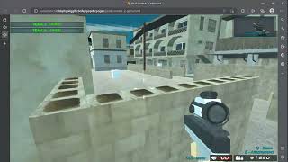 Glitch 1 (Blacklot) in middle school game, Pixel Combat 2
