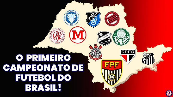 O Primeiro Campeonato de Futebol do Brasil