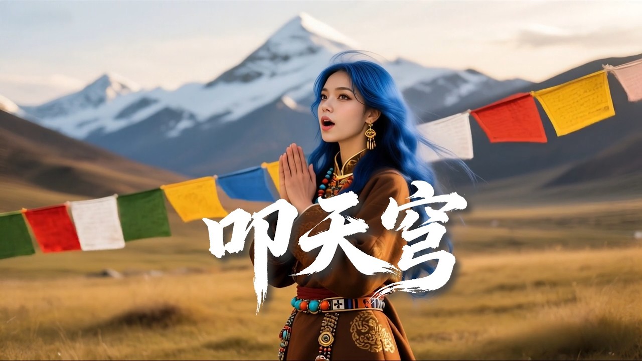 媲美林鹿儿苍穹唤的藏风歌曲《叩天穹》灵魂洗礼！藏族女歌手飞音高亢藏腔演绎，聆听血脉悸动的瞬间